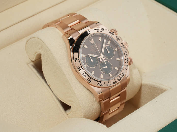Rolex Daytona Ref.116505 18KERG Chocolate x Black Dial Good Condition Pre-Owned q6qz7hp2