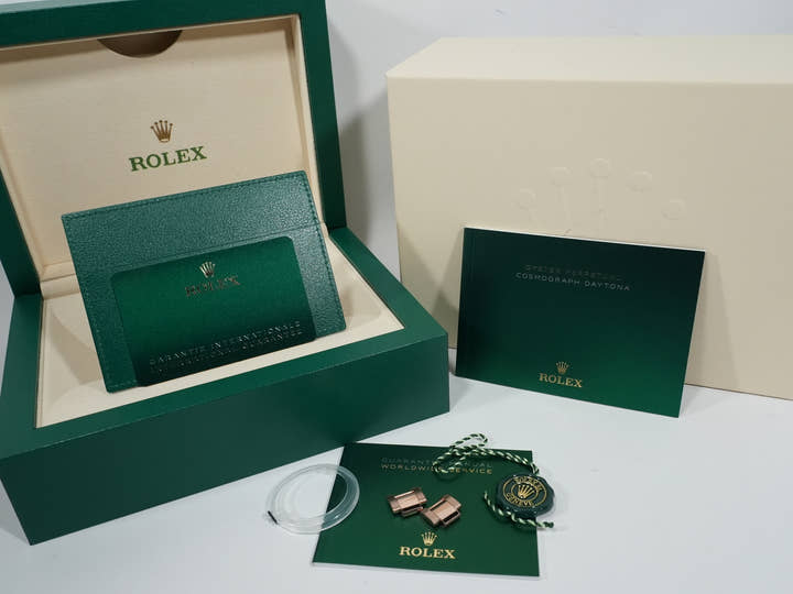 Rolex Daytona Ref.116505 18KERG Chocolate x Black Dial Good Condition Pre-Owned q6qz7hp2