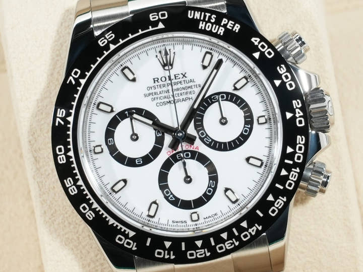 ロレックス デイトナ Ref.116500LN ステンレススチール ホワイト文字盤