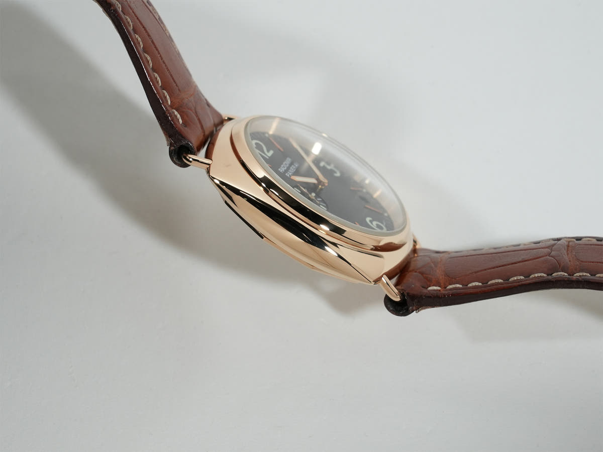 パネライ ラジオミール Ref.PAM00103 18KPG ブラック文字盤 美中古 8tsnycm7