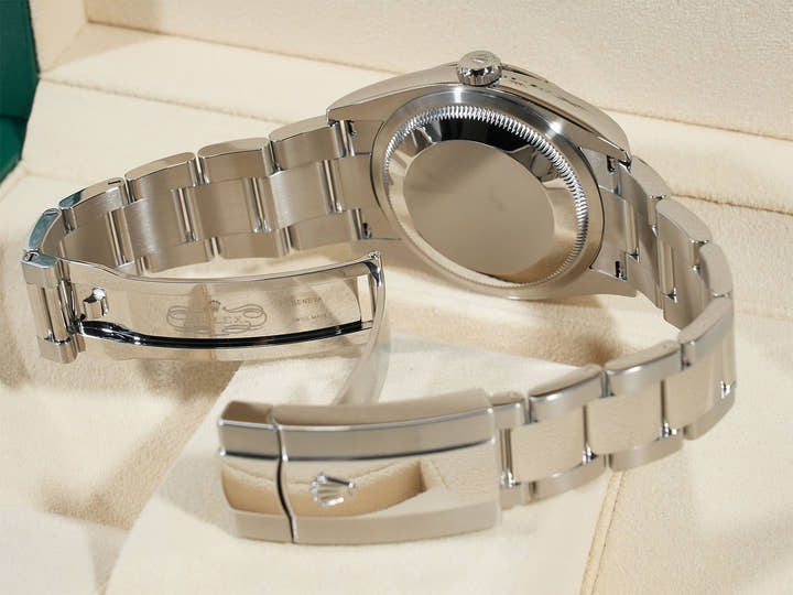 Rolex Datejust 36 Ref.126234 SS/WG Bright Blue Dial Oyster Bracelet Good Condition 2v7z7dk3