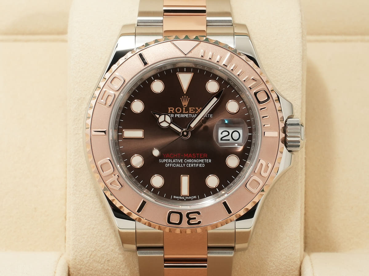 Rolex Yacht-Master 40 Ref.116621 SS/ERG Chocolate Dial Good Condition 4eauo7zr