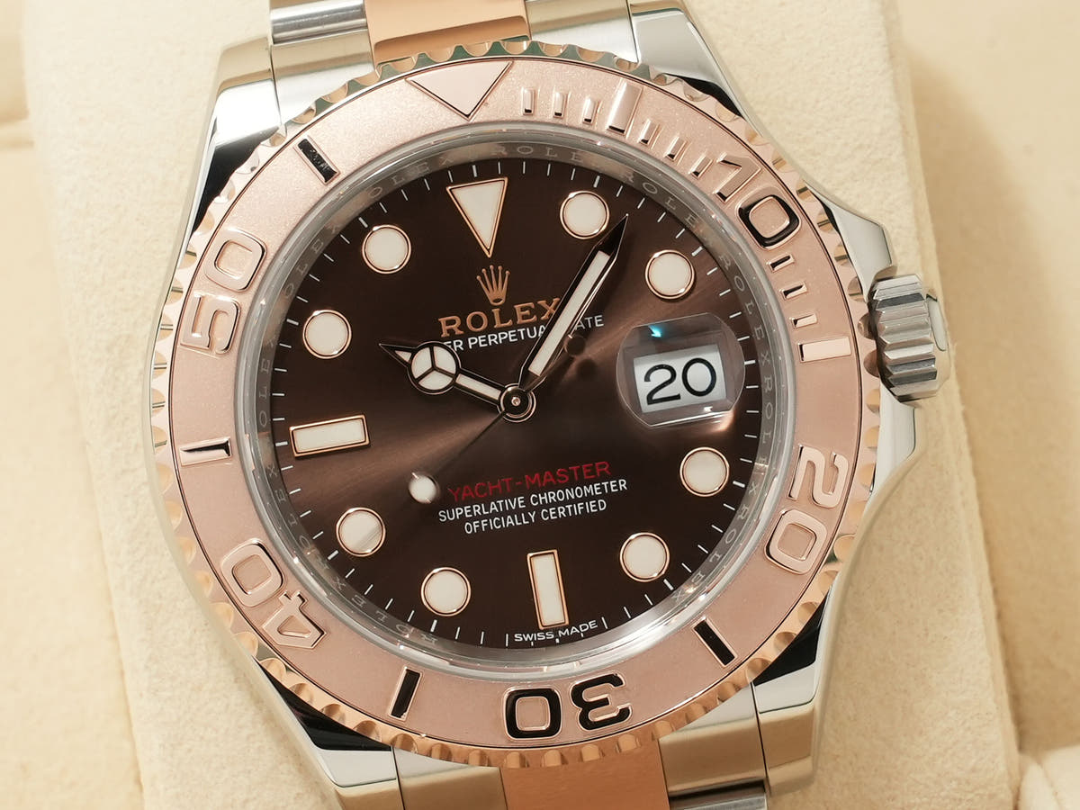 Rolex Yacht-Master 40 Ref.116621 SS/ERG Chocolate Dial Good Condition 4eauo7zr