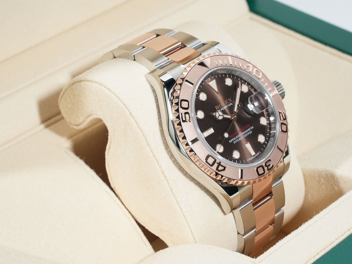 Rolex Yacht-Master 40 Ref.116621 SS/ERG Chocolate Dial Good Condition 4eauo7zr