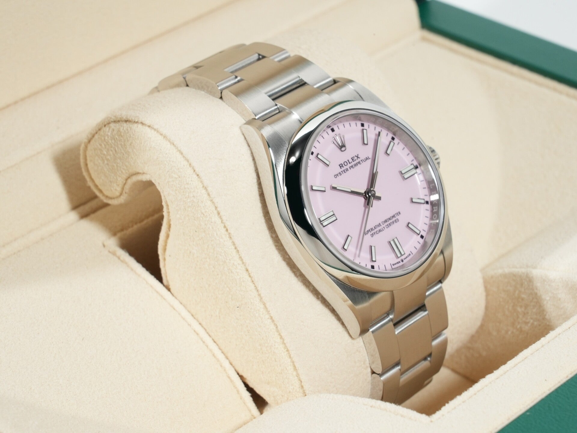 ピンク/369ホワイトバー ROLEX（ロレックス） オイスター