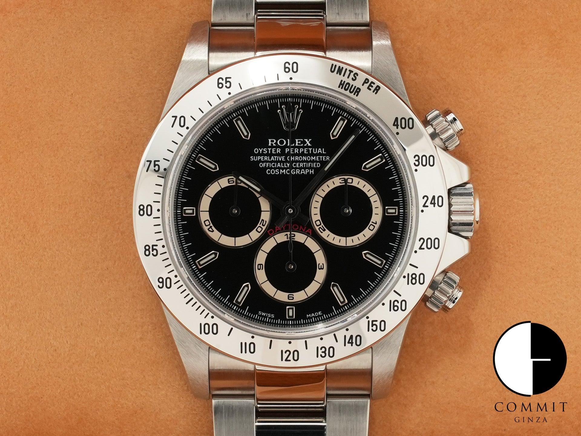ロレックス デイトナ エルプリメロ Ref.16520 SS ブラック文字盤 未使用 9wgobnka