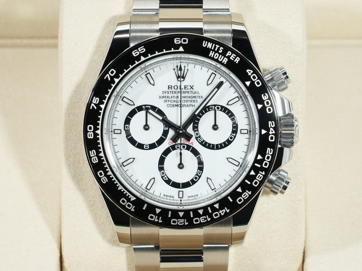 ロレックス デイトナ Ref.126500LN SS ホワイト文字盤 未使用 ug6qxam4