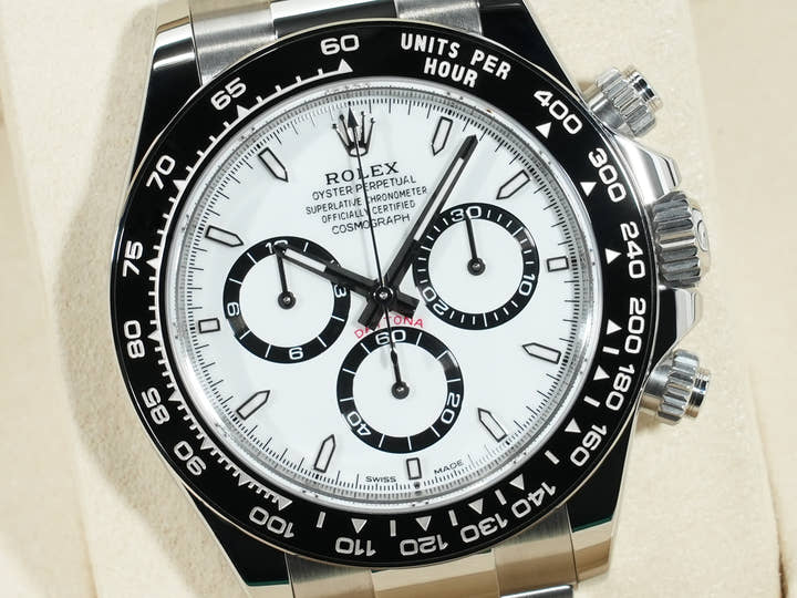 ロレックス デイトナ Ref.126500LN ステンレススチール ホワイト文字盤