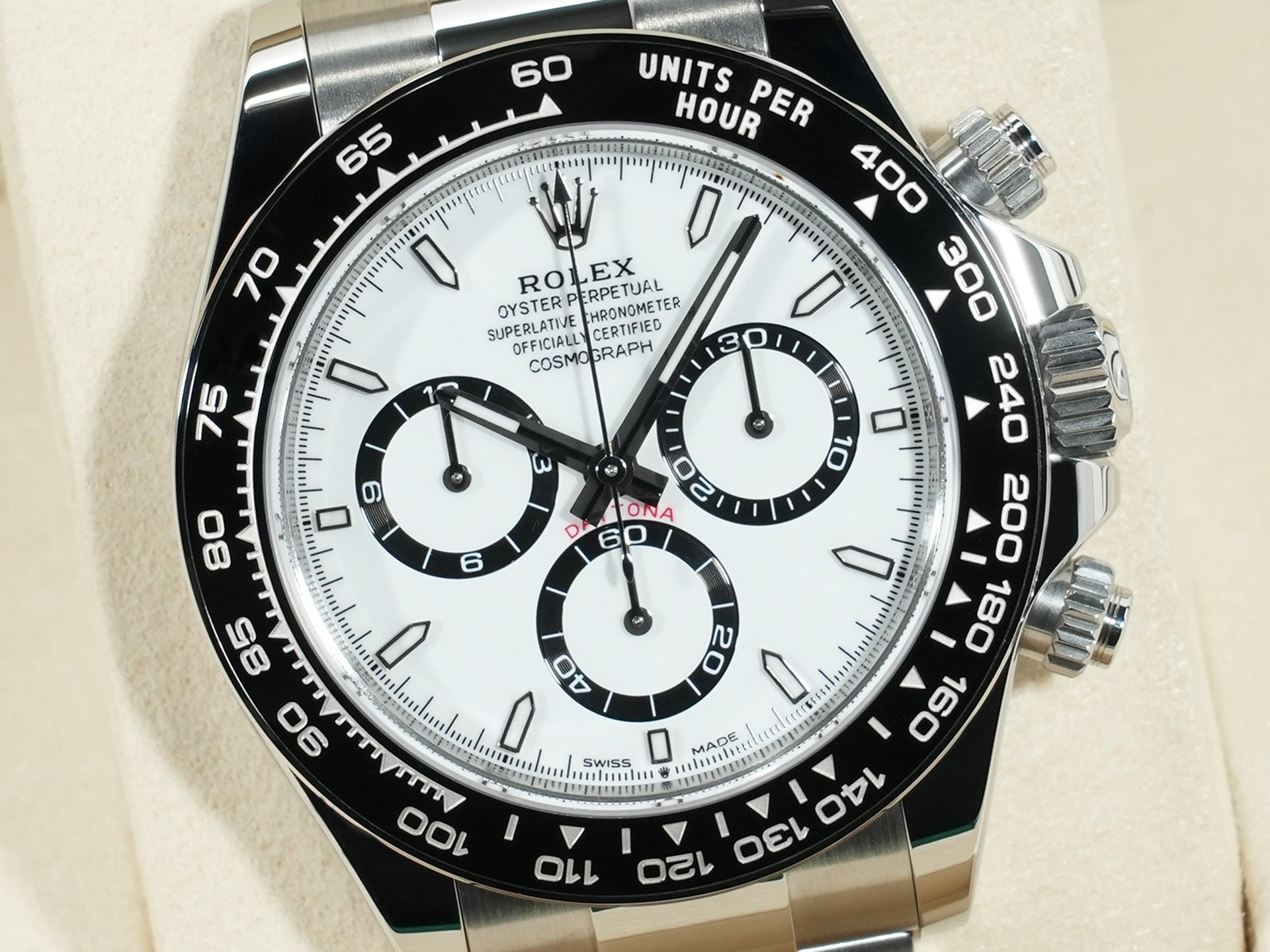 ロレックス デイトナ Ref.126500LN SS ホワイト文字盤 未使用 ug6qxam4