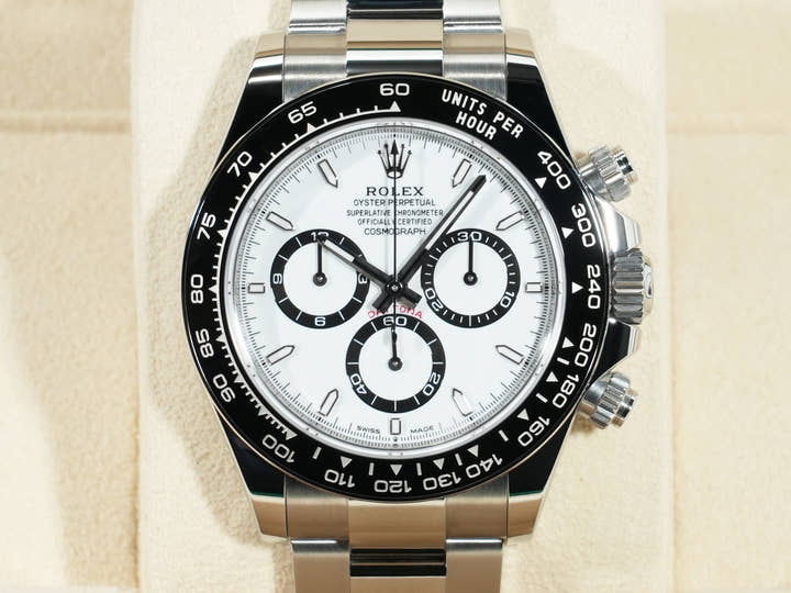 ロレックス デイトナ Ref.126500LN ステンレススチール ホワイト文字盤
