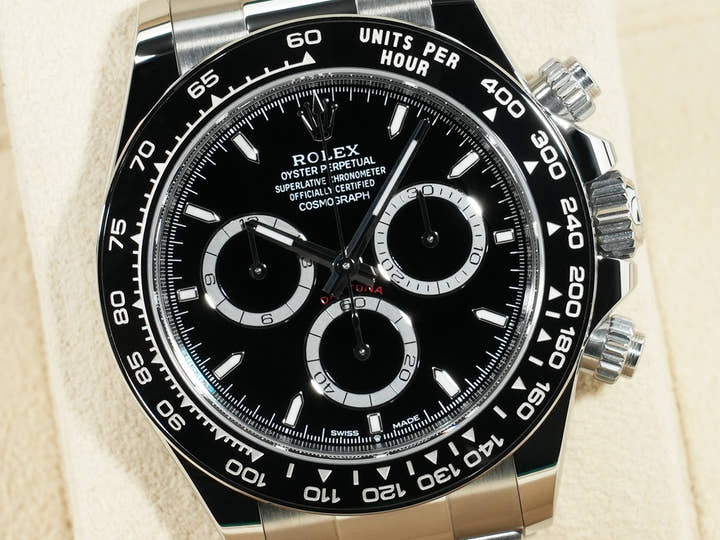 ロレックス デイトナ Ref.126500LN ステンレススチール ブラック文字盤