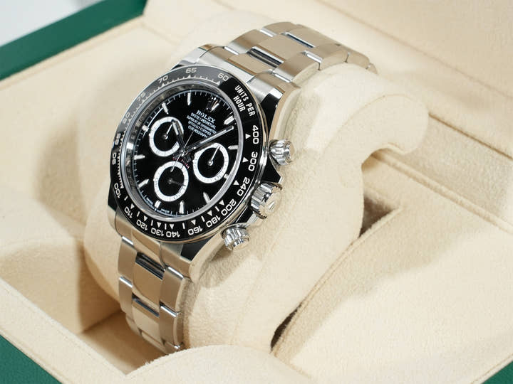 ロレックス デイトナ Ref.126500LN ステンレススチール ブラック文字盤