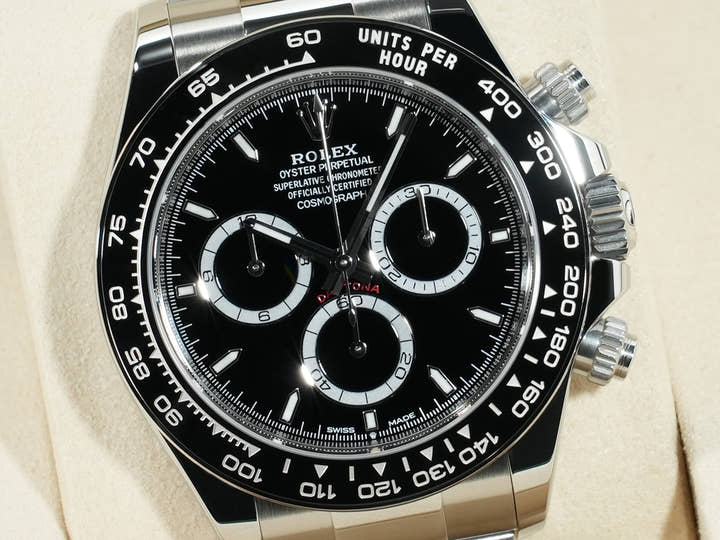 ロレックス デイトナ Ref.126500LN ステンレススチール ブラック文字盤