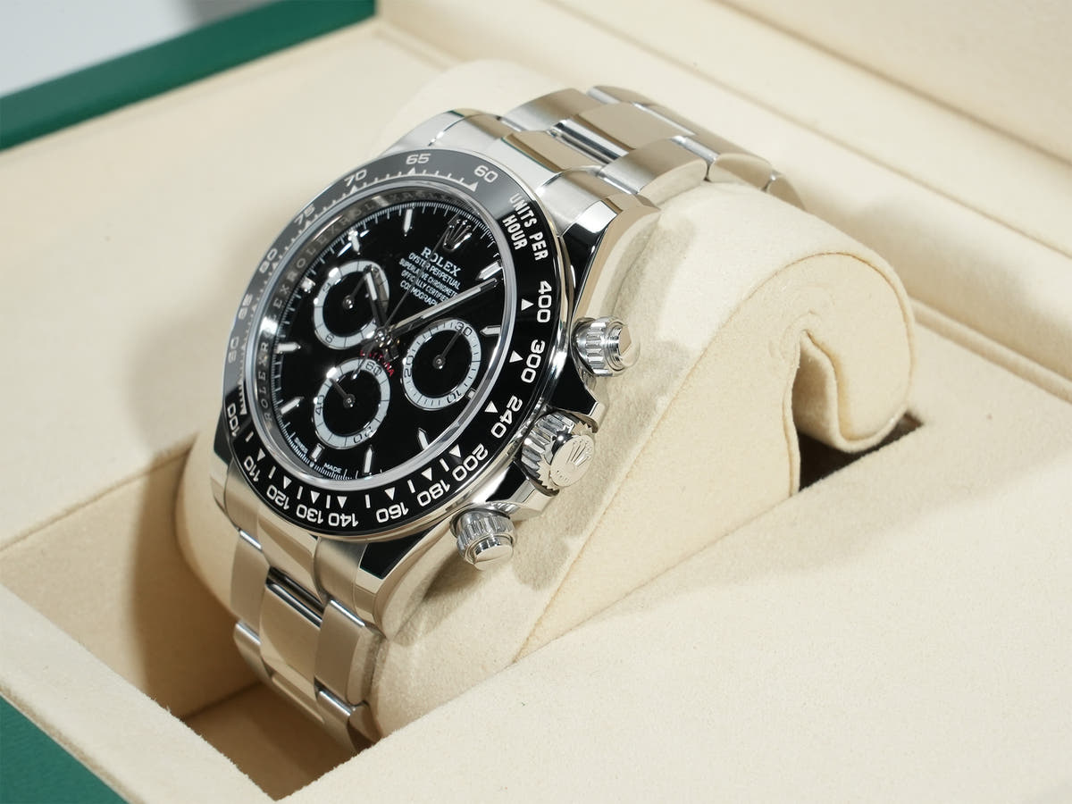 ロレックス デイトナ Ref.126500LN SS ブラック文字盤 未使用 wjy4v593