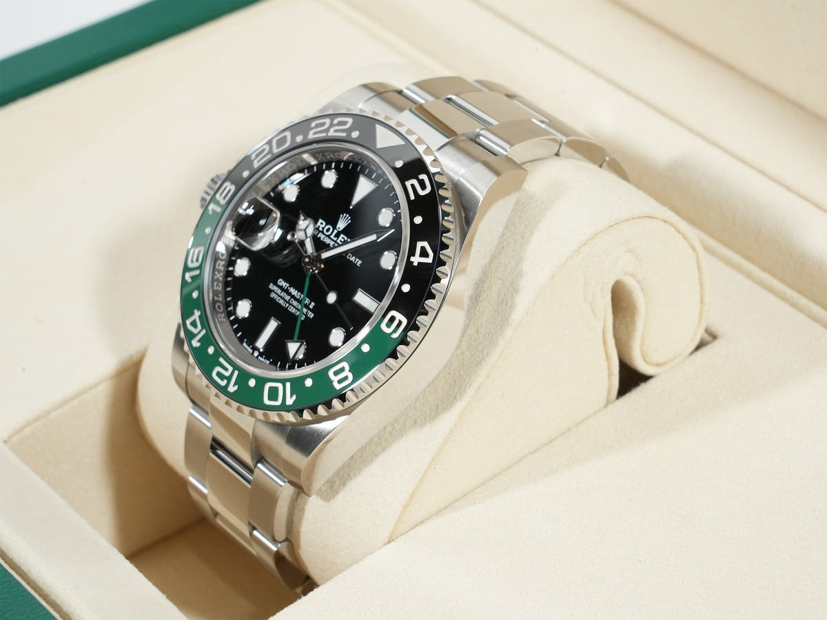 Rolex GMT Master II Ref.126720VTNR SS Black Dial Oyster Bracelet Unused yrdybam6