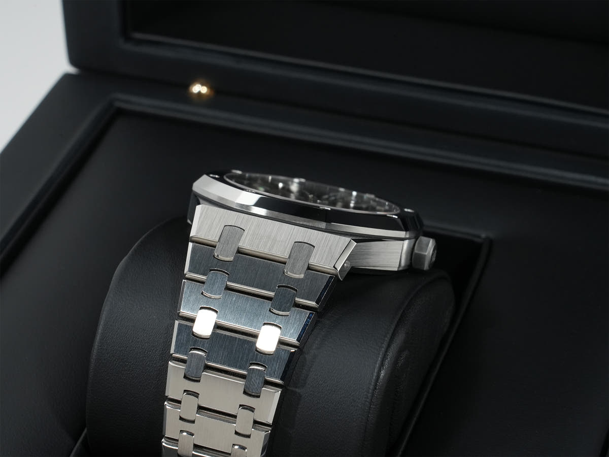 Audemars Piguet Royal Oak Ref.15500ST.OO.1220ST.02 SS Slate Gray Dial Good Condition z3bdtrkt