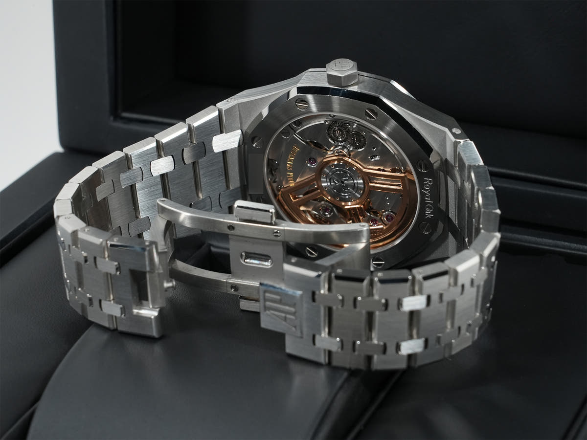 Audemars Piguet Royal Oak Ref.15500ST.OO.1220ST.02 SS Slate Gray Dial Good Condition z3bdtrkt