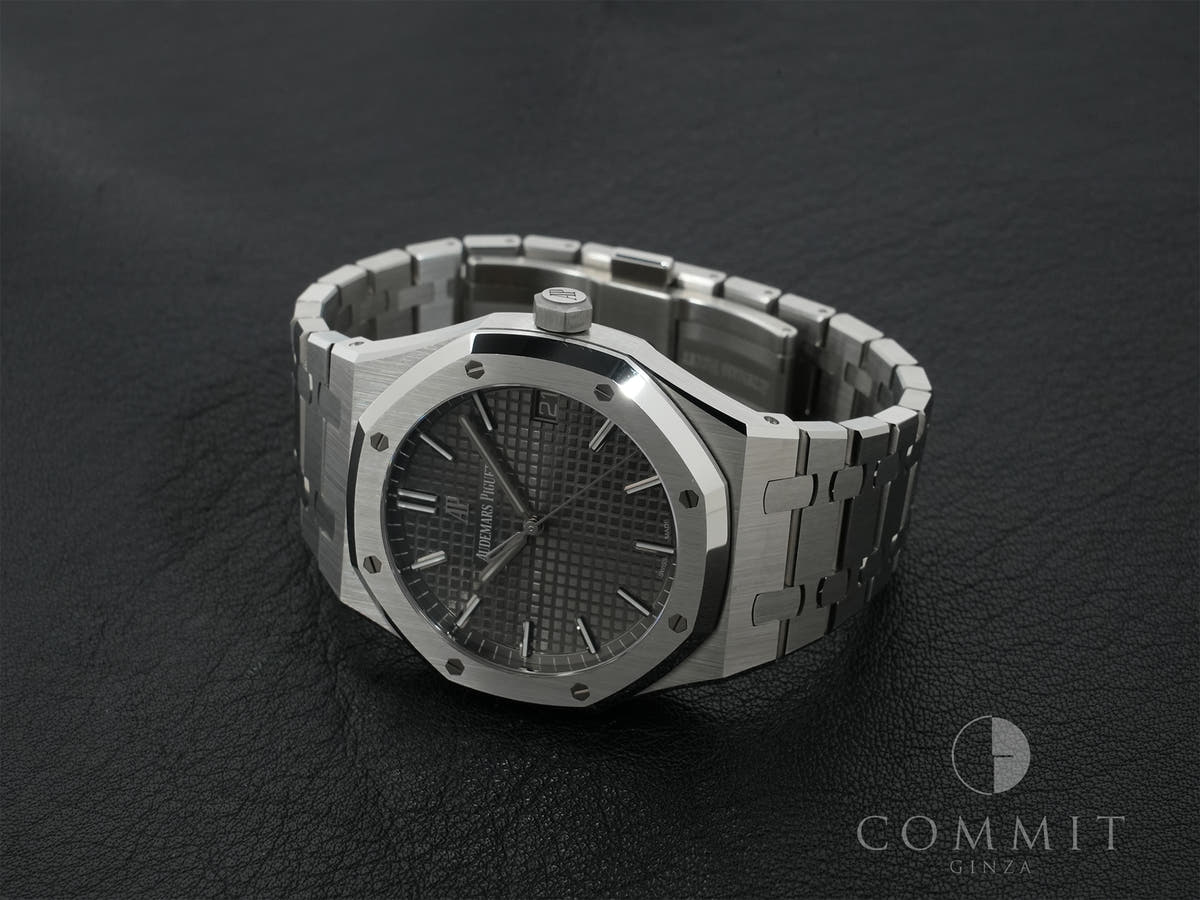 Audemars Piguet Royal Oak Ref.15500ST.OO.1220ST.02 SS Slate Gray Dial Good Condition z3bdtrkt