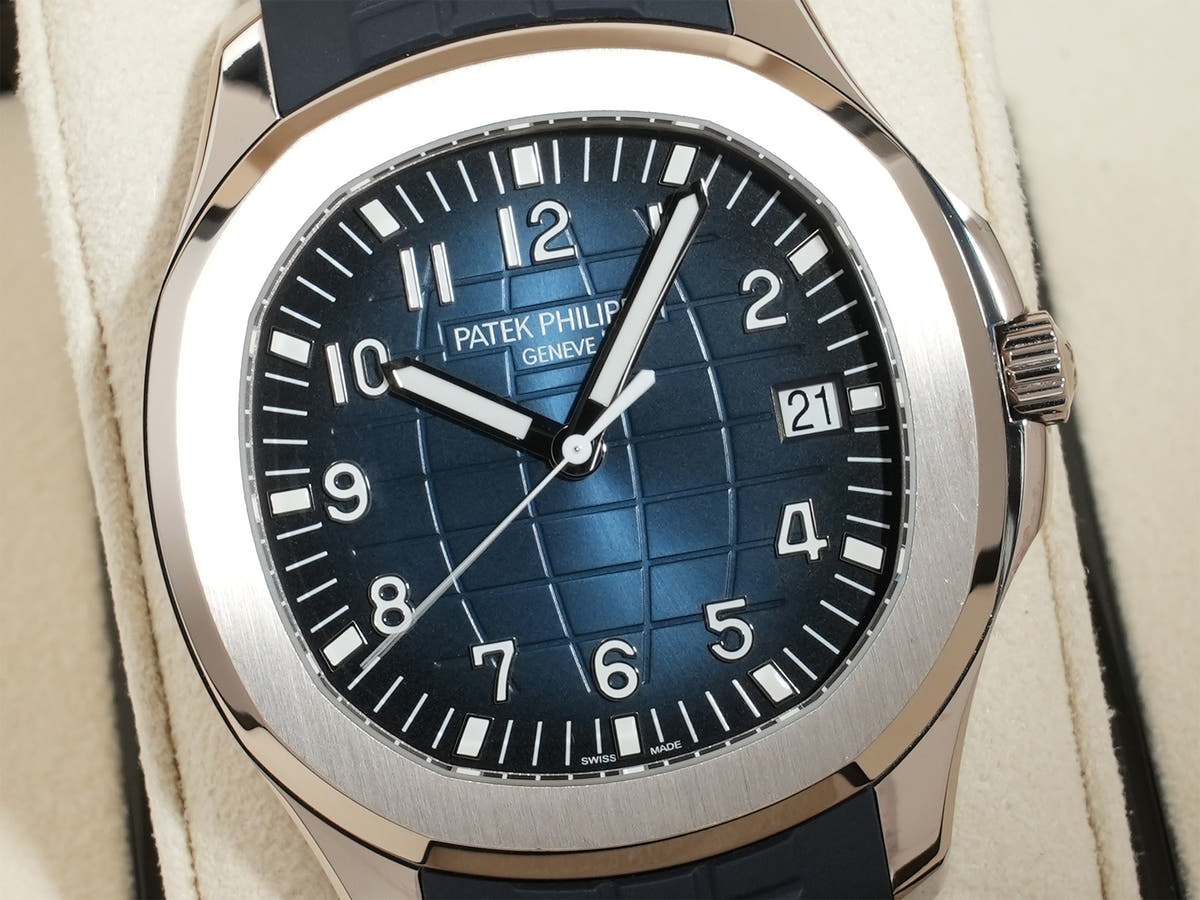 Patek Philippe Aquanaut Ref.5168G-001 18KWG Midnight Blue Dial Good Condition Used yjeyqf33