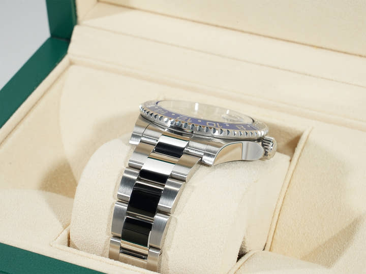 ロレックス GMTマスターII Ref.116710BLNR ステンレススチール ブラック文字盤 オイスターブレスレット