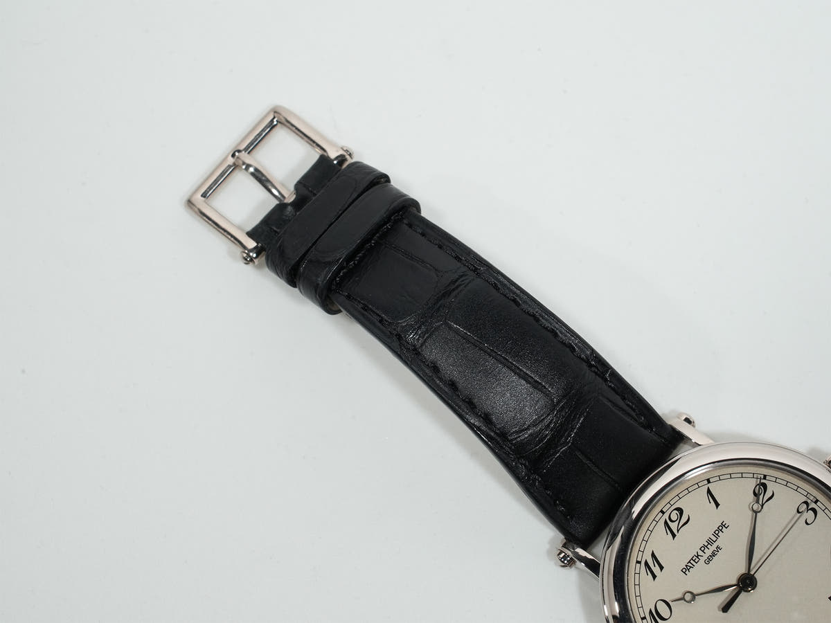 パテックフィリップ カラトラバ Ref.5053G-001 18KWG アイボリー文字盤 中古 53dno9yv
