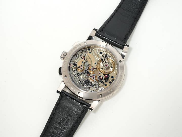 A.ランゲ＆ゾーネ 1815 クロノグラフ Ref.402.026 18KWG シルバー文字盤 中古 pfoi7ub4