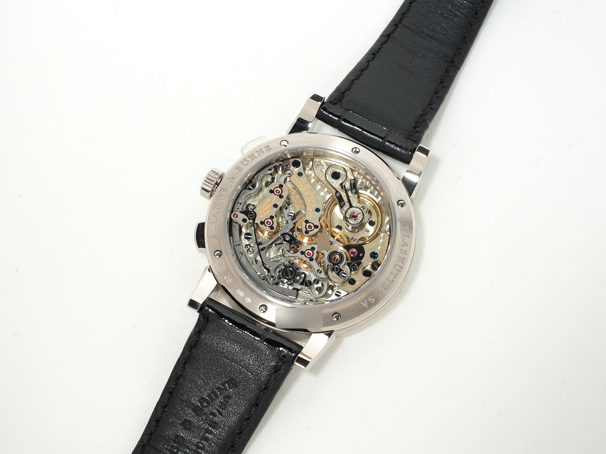 A.ランゲ＆ゾーネ 1815 クロノグラフ Ref.402.026 18KWG シルバー文字盤 中古 pfoi7ub4