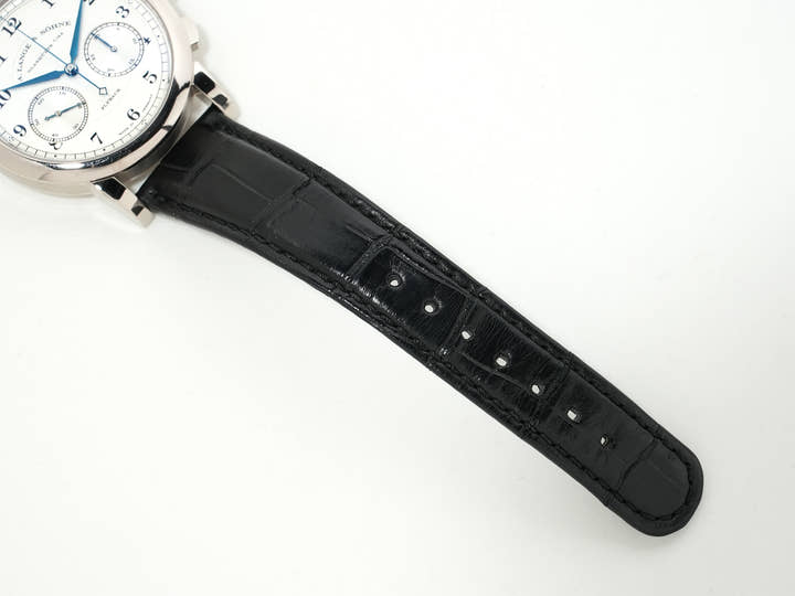 A.ランゲ＆ゾーネ 1815 クロノグラフ Ref.402.026 18KWG シルバー文字盤 中古 pfoi7ub4