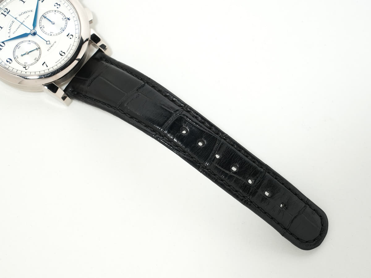 A.ランゲ＆ゾーネ 1815 クロノグラフ Ref.402.026 18KWG シルバー文字盤 中古 pfoi7ub4