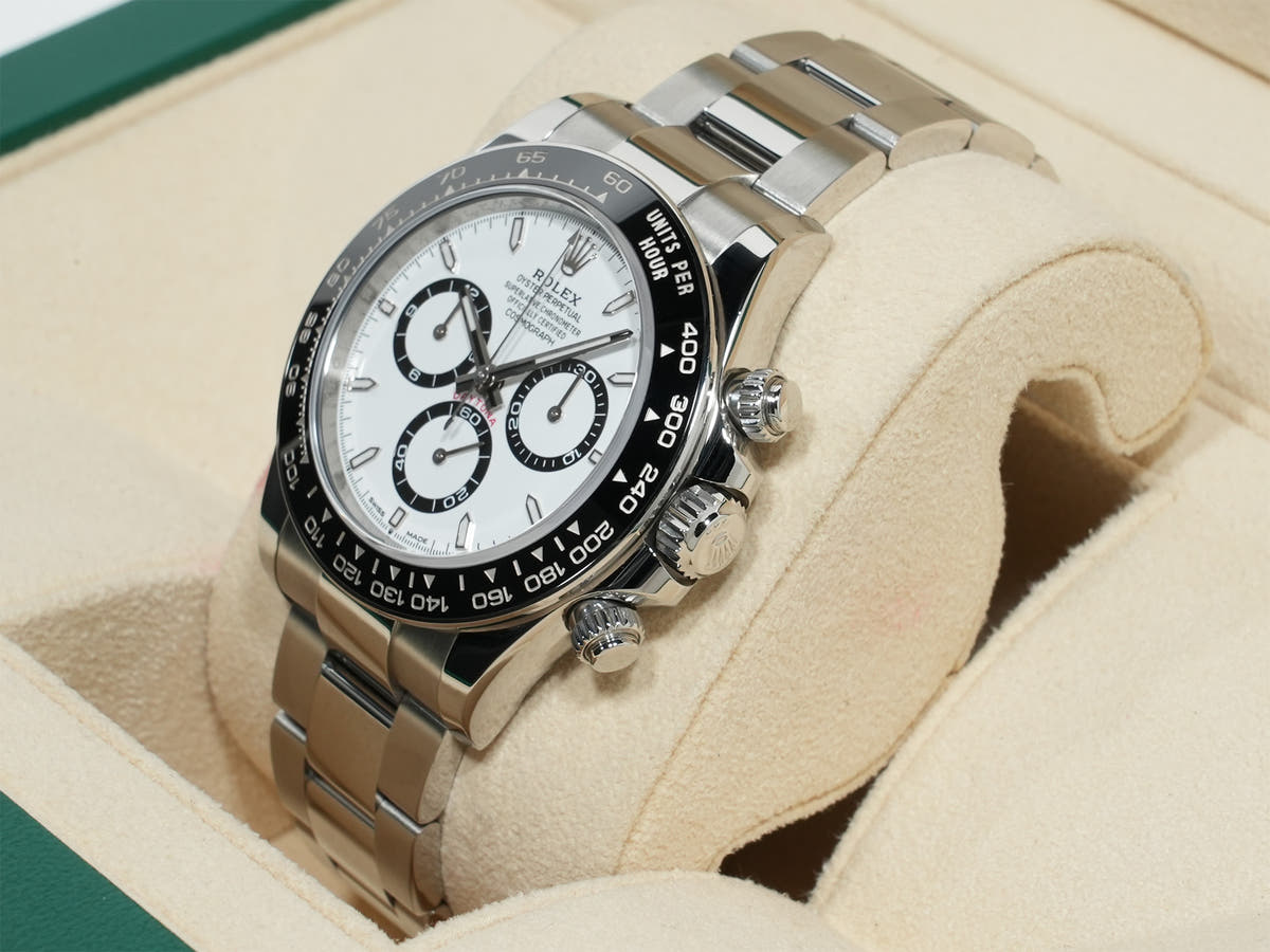 ロレックス デイトナ Ref.126500LN SS ホワイト文字盤 美中古 d544mgjf