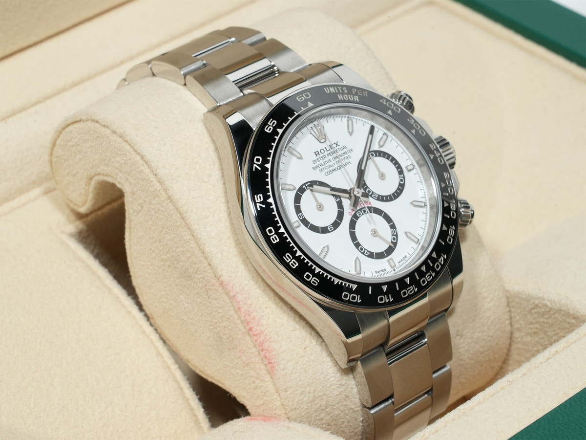 ロレックス デイトナ Ref.126500LN SS ホワイト文字盤 美中古 d544mgjf