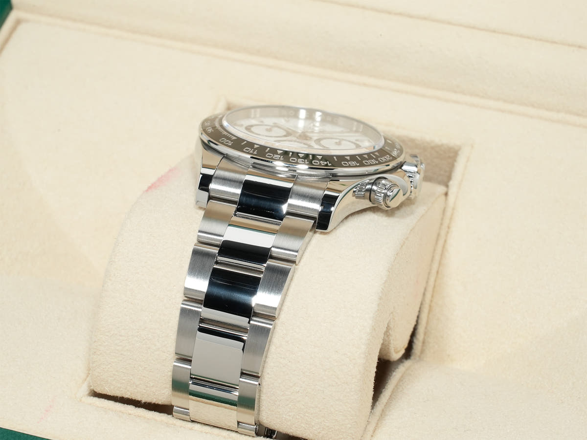 ロレックス デイトナ Ref.126500LN SS ホワイト文字盤 美中古 d544mgjf