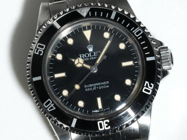 ロレックス サブマリーナー Ref.5513 ステンレススチール ブラック文字盤
