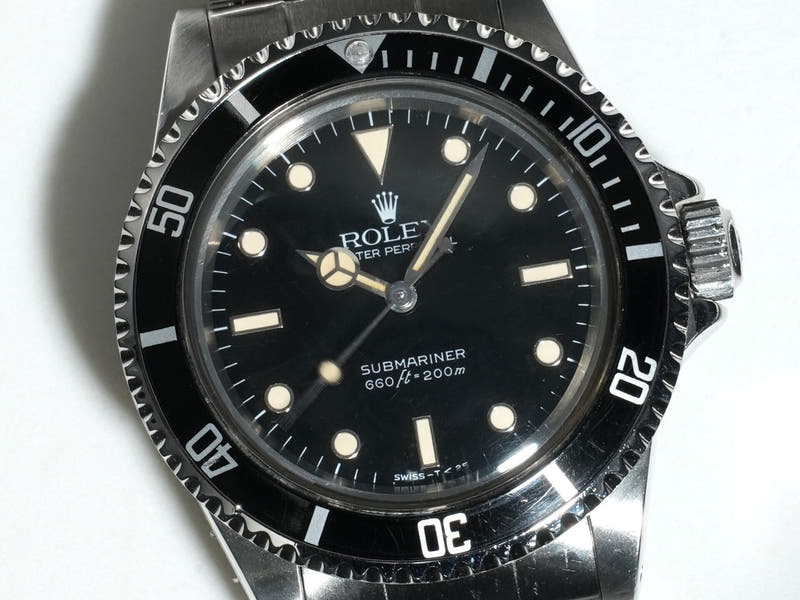 Rolex Submariner Ref.5513 SS Black Dial Used nei3pj7f