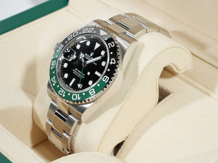 ロレックス GMTマスターII Ref.126720VTNR ステンレススチール ブラック文字盤 オイスターブレスレット