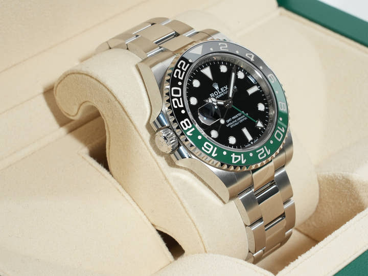 ロレックス GMTマスターII Ref.126720VTNR ステンレススチール ブラック文字盤 オイスターブレスレット