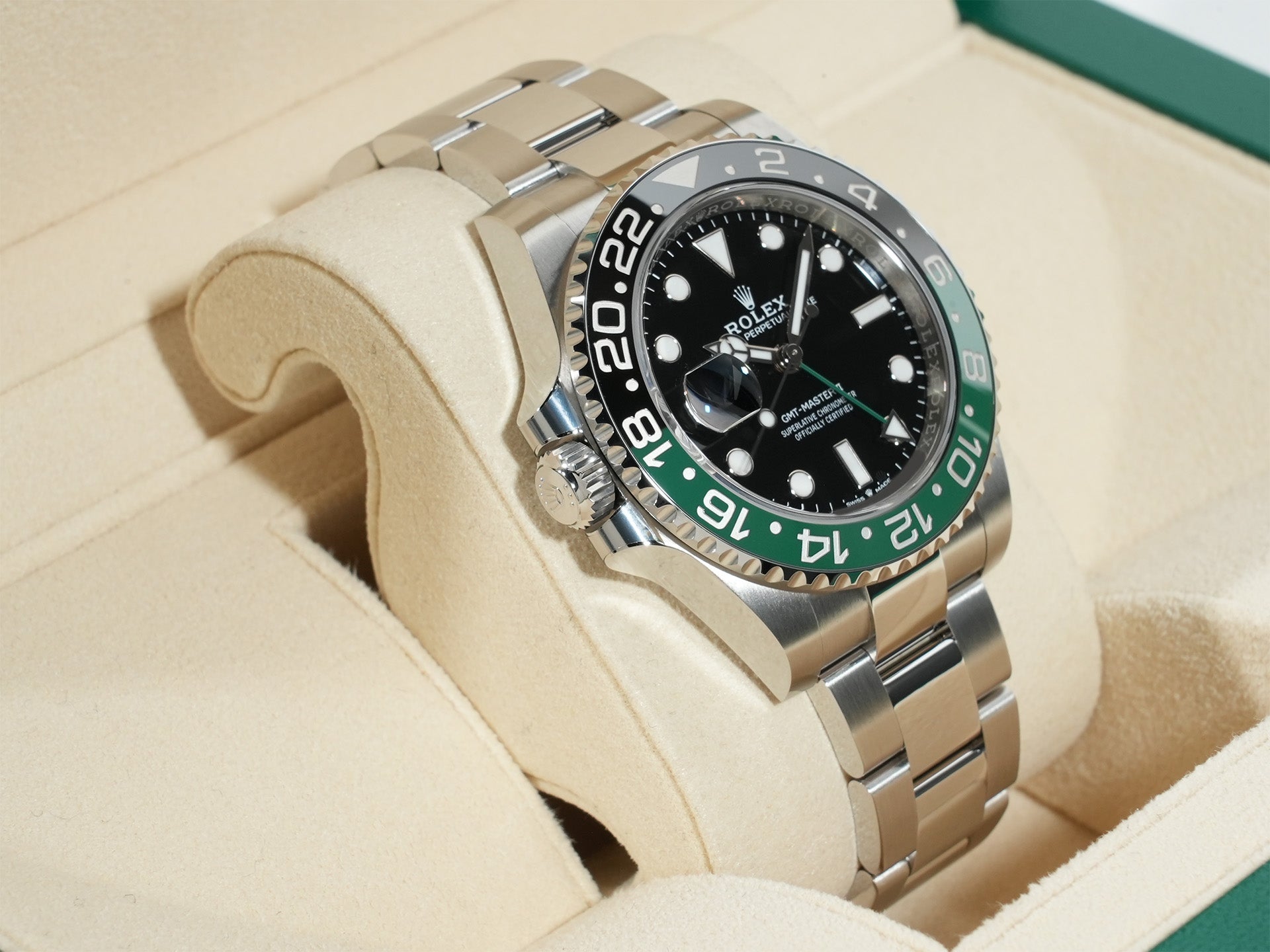 ロレックス GMTマスターII Ref.126720VTNR ステンレススチール ブラック文字盤 オイスターブレスレット