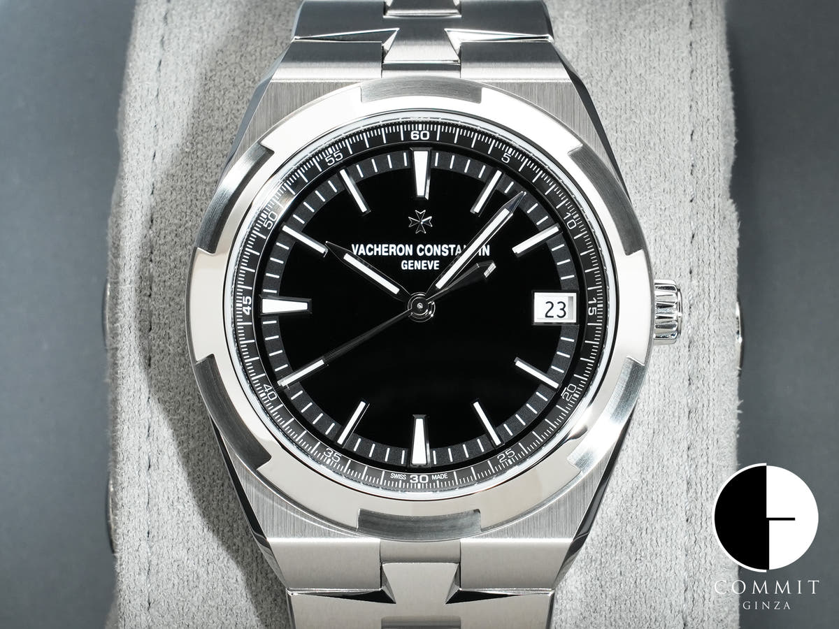Vacheron Constantin Overseas Automatic Ref.4520V/210A-B483 SS Black Dial Unused 82xdunkd