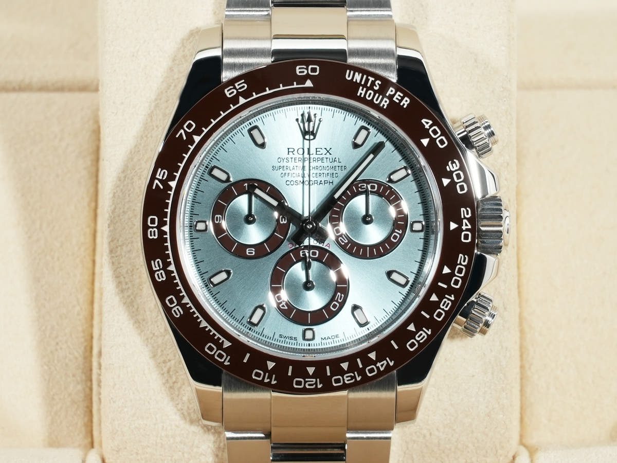 ロレックス デイトナ Ref.116506 PT アイスブルー文字盤 中古 bobbbtog