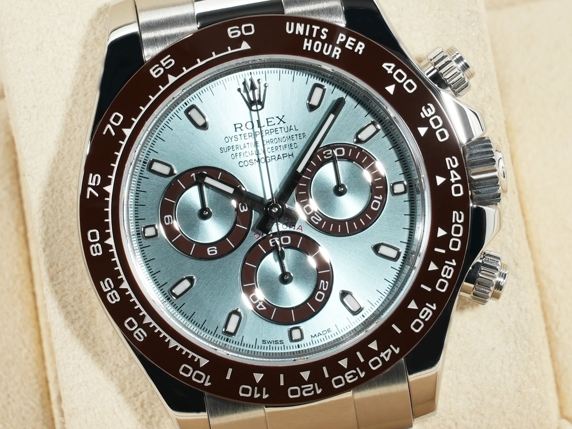 ロレックス デイトナ Ref.116506 PT アイスブルー文字盤 中古 bobbbtog