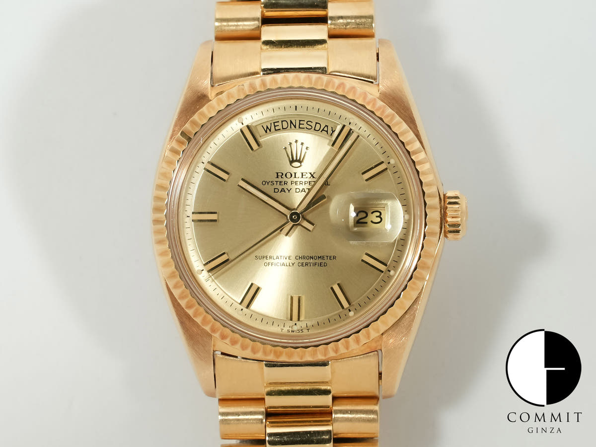 Rolex Day-Date Ref.1803/8 18KYG Champagne Dial Used qk87mqer