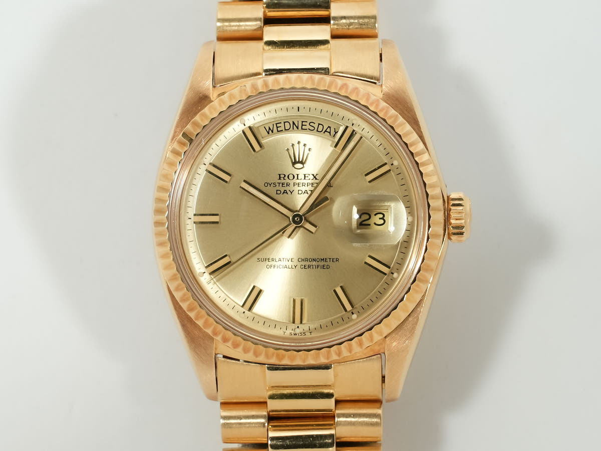 Rolex Day-Date Ref.1803/8 18KYG Champagne Dial Used qk87mqer