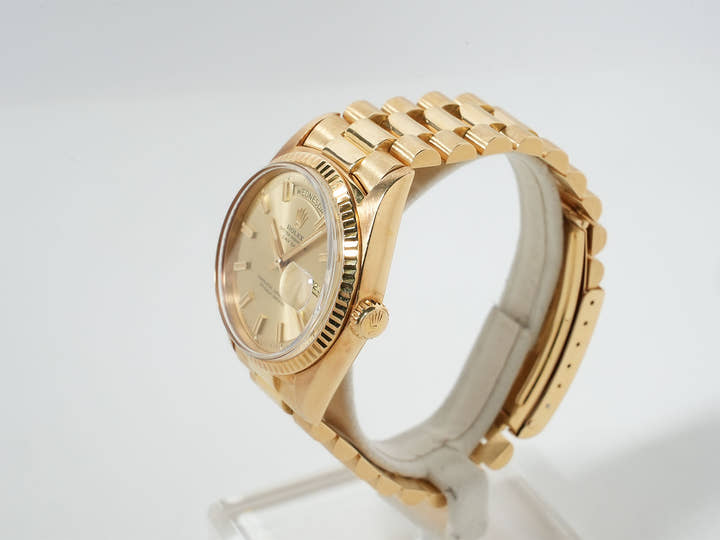 Rolex Day-Date Ref.1803/8 18KYG Champagne Dial Used qk87mqer