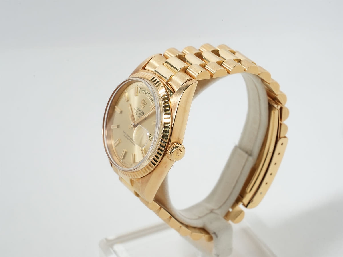 Rolex Day-Date Ref.1803/8 18KYG Champagne Dial Used qk87mqer