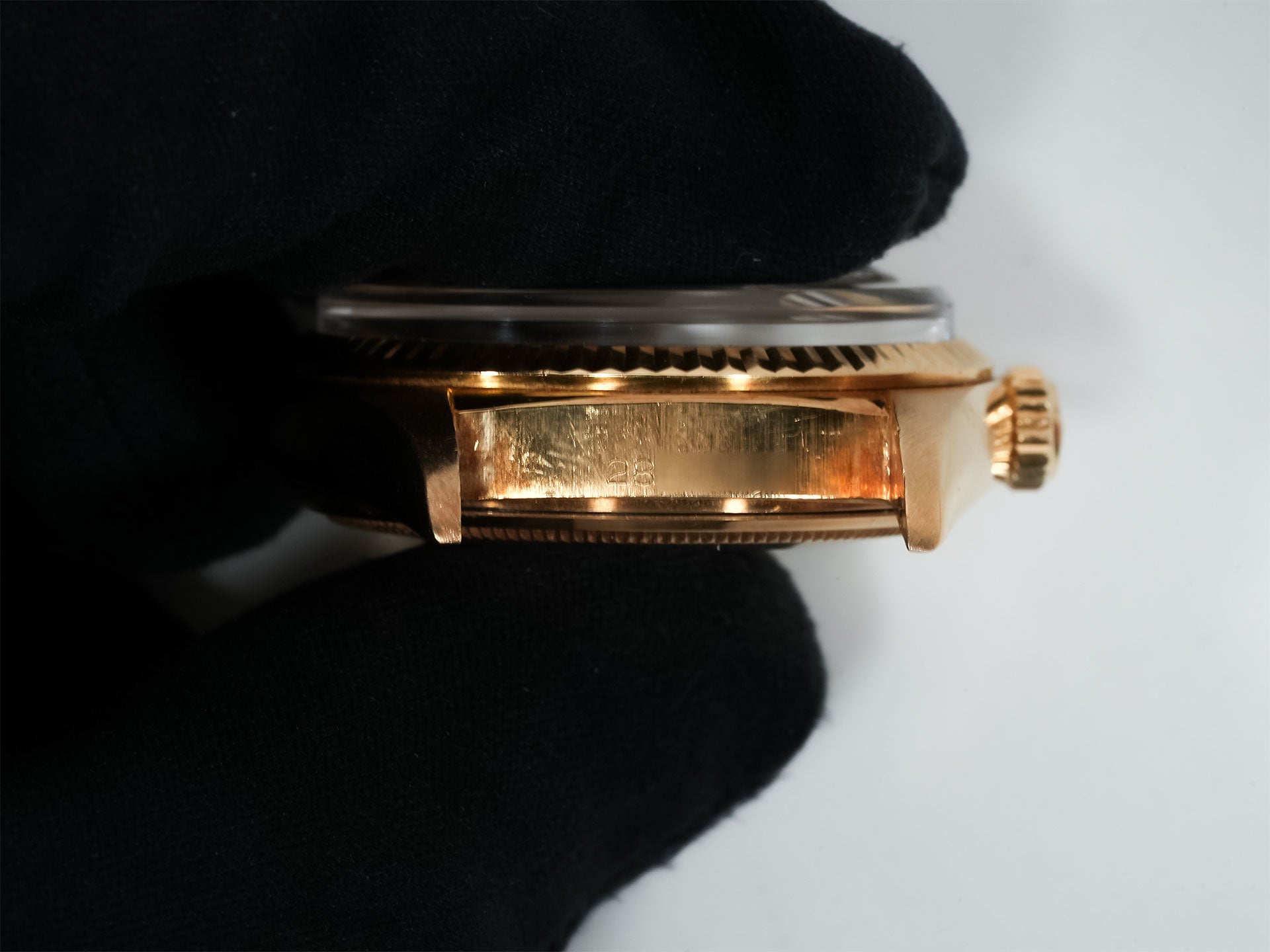ロレックス デイデイト Ref.1803/8 18KYG シャンパン文字盤 中古 qk87mqer