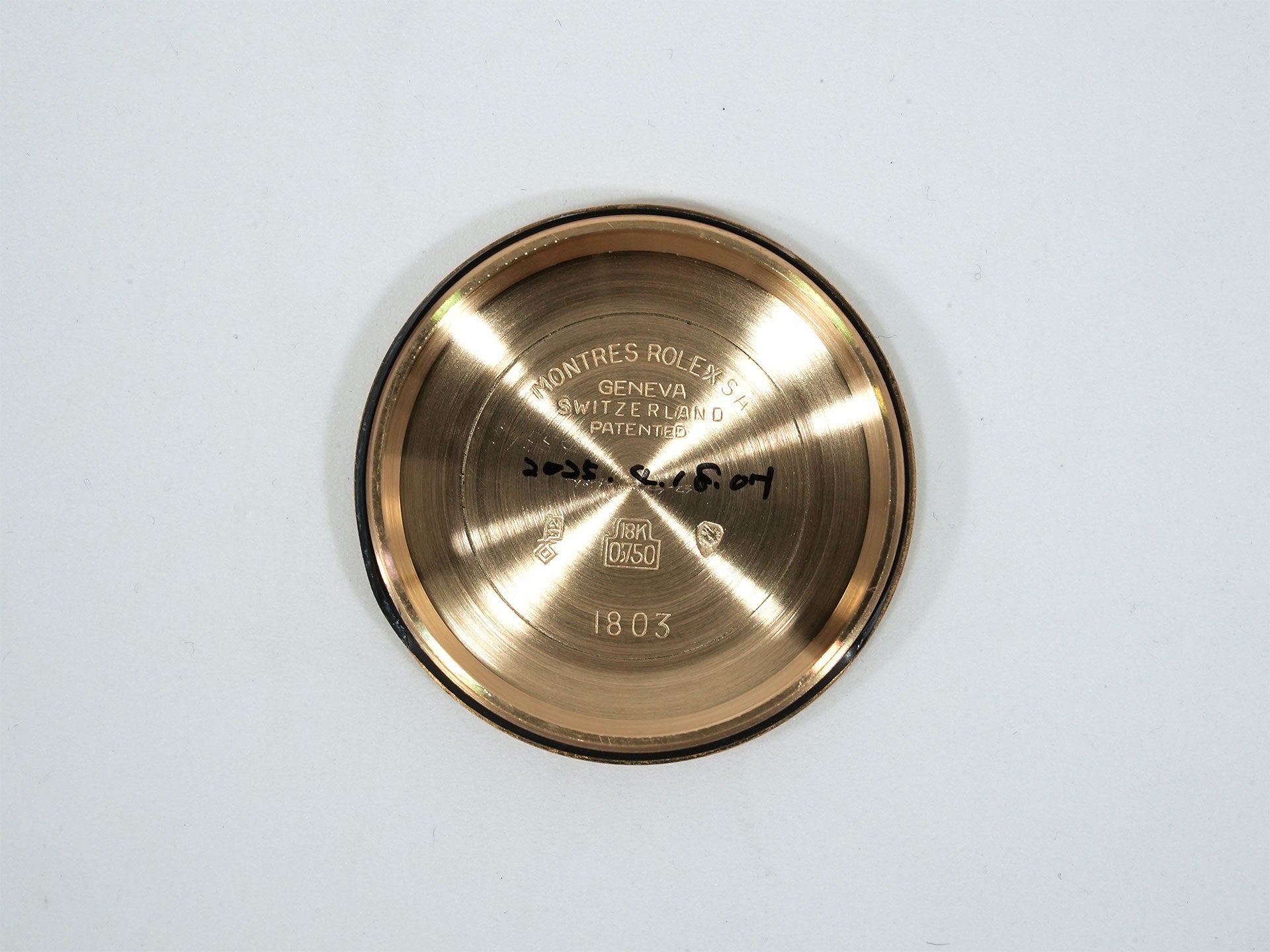 ロレックス デイデイト Ref.1803/8 18KYG シャンパン文字盤 中古 qk87mqer