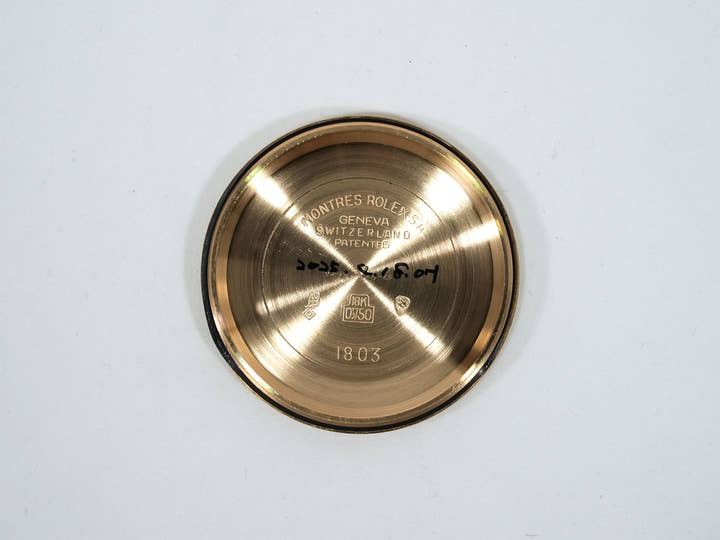 Rolex Day-Date Ref.1803/8 18KYG Champagne Dial Used qk87mqer