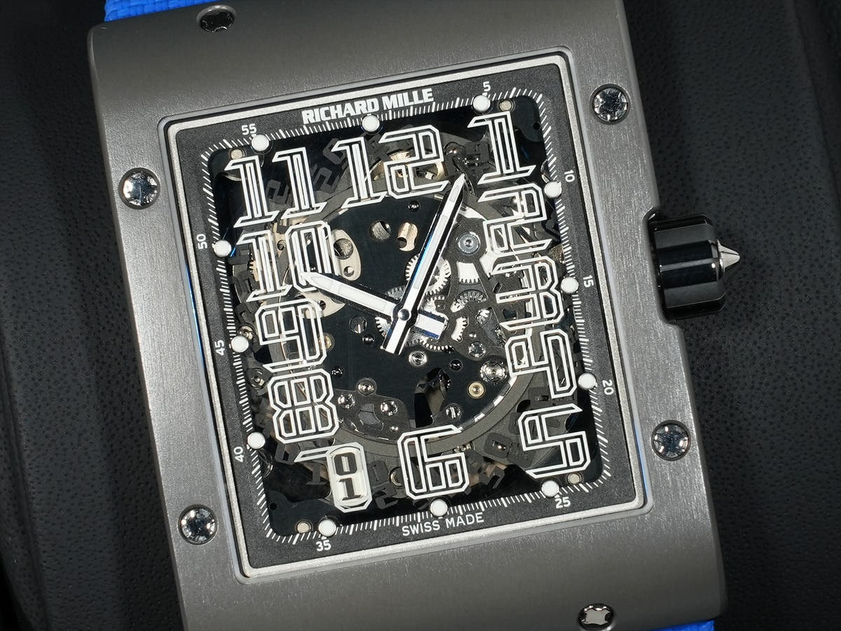 Richard Mille Automatic Extra Flat Ref. RM016 TI Skeleton Dial Good Condition v8o4gxqg