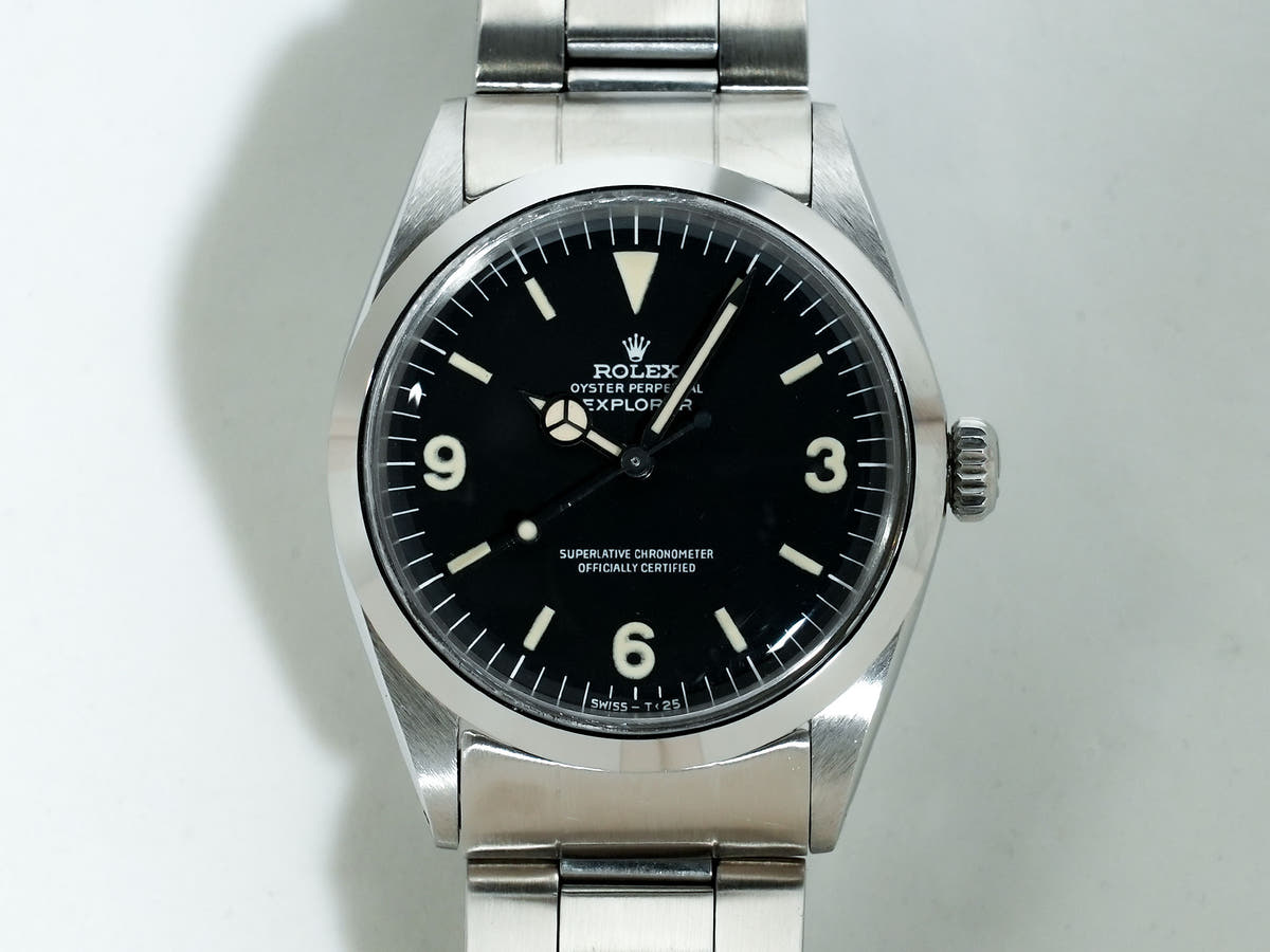 ロレックス エクスプローラーI Ref.1016 SS ブラック文字盤 中古 yssk89de
