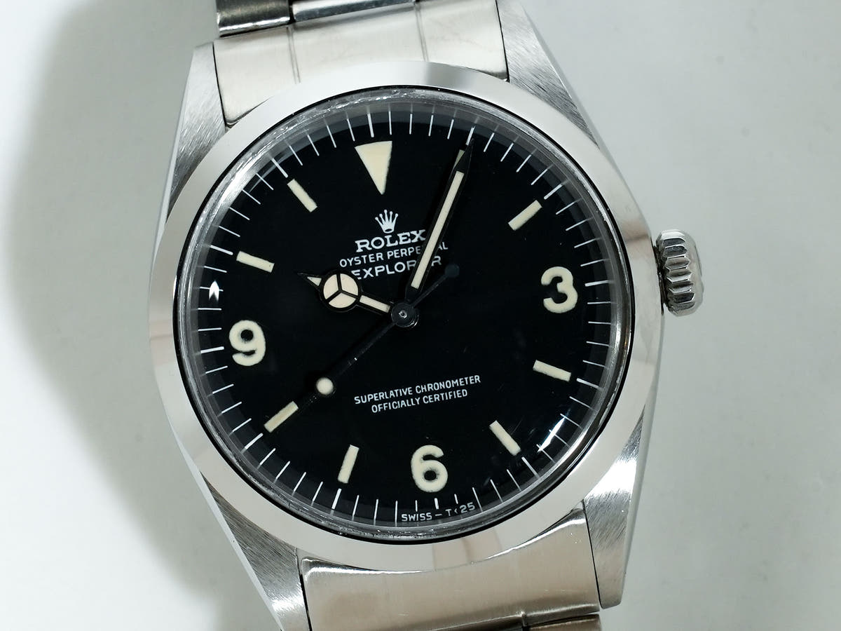 ロレックス エクスプローラーI Ref.1016 SS ブラック文字盤 中古 yssk89de